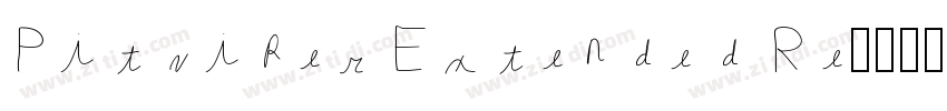 Pitviper Extended Re字体转换